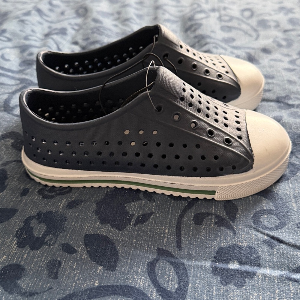 J. Crew Kids Navy and White Water Shoes